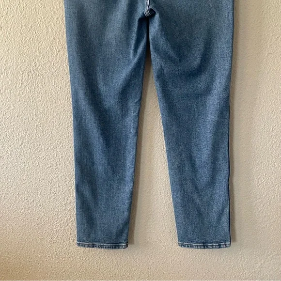 Madewell Stovepipe Jeans Women’s Size 29 Blue Medium Wash Cotton Stretch Pockets - Picture 10 of 16